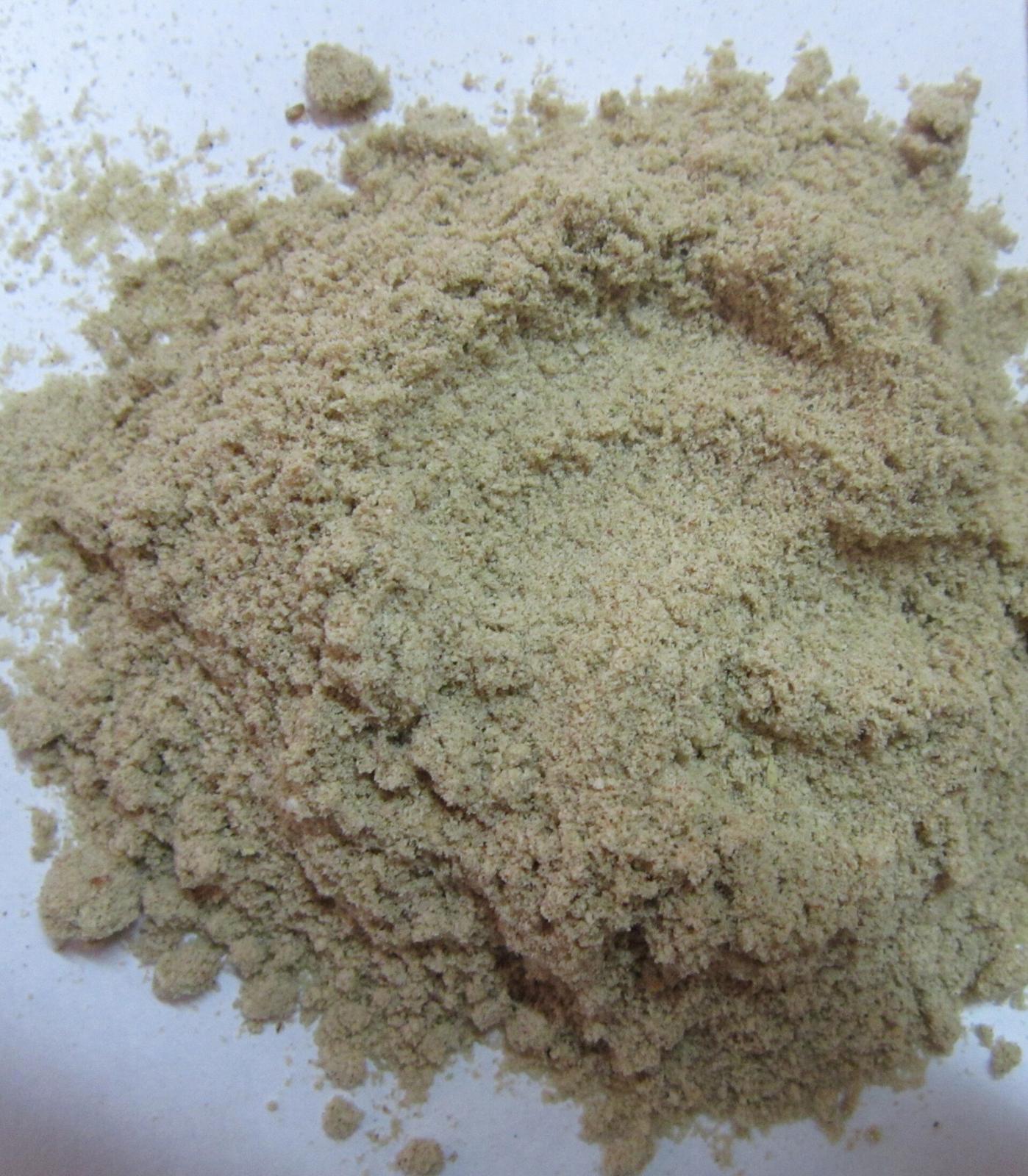 A heap of rice bran